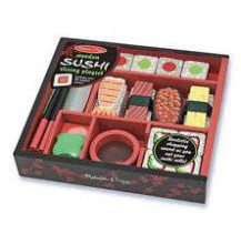 Melissa&Doug Sushi Play Set Art.12608 Koka komplekts Sushi