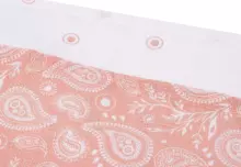La bebe™ Muslin Paisley Halo Art.536-848-66086 Aukščiausios kokybės muslino veido vystyklai, 1 vnt. (70x70 cm)