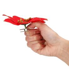Kalėdinė puošmena "Poinsettia" Springos CA0732 13x13 cm