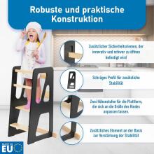 Wooden Learning Tower Art.224040 Grey