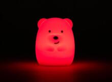 BO Night Lamp Bear Art.225763 Spalvą keičianti naktinė lemputė Lokys