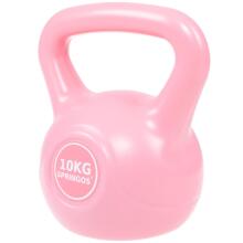 Hantelis ABS 10kg, Springos FA1061, rožinė