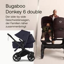 Bugaboo Donkey 6 Double Art.22711 Moon Grey Kūdikių universalus vežimėlio transformatorius