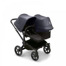 Bugaboo Donkey 6 Double Art.227113 Deep Indigo Kūdikių universalus vežimėlio transformatorius