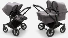 Bugaboo Donkey 6 Twin Art.227115 Cocao Brown Kūdikių universalus vežimėlio transformatorius