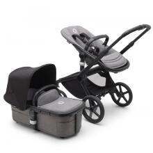 Bugaboo Fox 5 2 in 1 Art.227128 Grey Melange Kūdikių universalus vežimėlio transformatorius