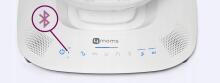 4moms MamaRoo 5.0 Infant Seat Art.227273 Sage pilka revoliucinė supamoji kėdė