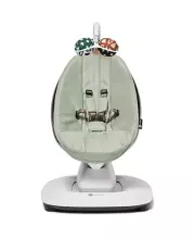 4moms MamaRoo 5.0 Infant Seat Art.227273 Sage pilka revoliucinė supamoji kėdė