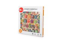 Bo Wooden Puzzle RU Art.227497 Dėlionė „Abėcėlė ir gyvūnai“, rusų k.