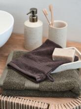 Washing Glove Art.227554 Yellow medvilninei skalbimo pirštinei