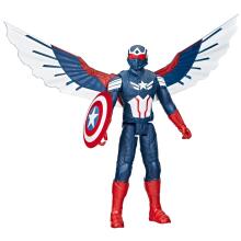 AVENGERS CAPTAIN AMERICA DELUXE herojaus figūrėlė TITAN, 30 cm