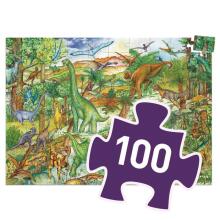 Dėlionė - Dinozaurai (100 detalių)