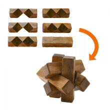 Mokomasis galvosūkių rinkinys - Woodix