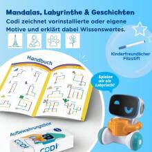 VTech Codi Clever Drawing Robot Art.229085 Interaktyvus robotas
