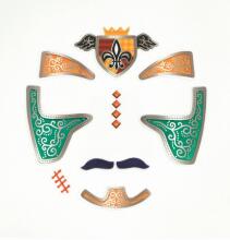 Veido lipdukai - Riteris
