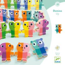 Mokomasis medinis žaidimas - „Domino į viršų“
