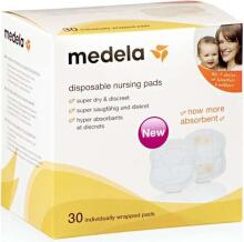 Medela slaugos įklotai Art.008.0320 Liemenėlės intarpai 30 vnt
