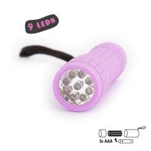 Žibintuvėlis su 9 LED lemputėmis (1 vnt., 4 dizainai)