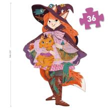 Milžiniška dėlionė - Ragana Lilija (36 vnt.)
