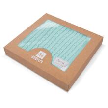 EWA 927941 Antklodė bambuko mėtų pynė + dėžutė