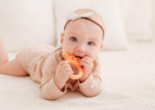 GILIGUMS GG 50181 Octopus Teether Baby persikas