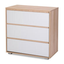 Klups Dalia Art.62326 Beech-Ash komoda su keičiamu paviršiumi