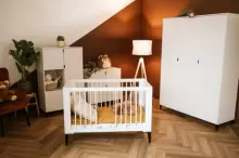 Klups Mia Mini Art.233075 White Medinė komoda