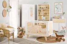 Klups Lydia Art.233128 Pine/White Spinta LYDIA pušies-balta