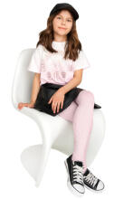 NOVITI RM009-G-02 Micro tights 40 den powder pink stripes 152/158
