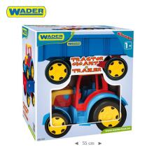 WADER 66100 Gigant - Traktorius su priekaba