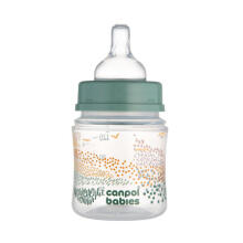CANPOL 35/242 EasyStart buteliukas nuo pilvo dieglių 120 ml MOUNTAINS žalias