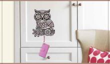 Sienų dekoracijos - OWL HANGER SLK-0909
