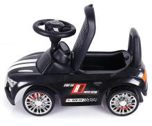 MILLY MALLY Racer juoda transporto priemonė