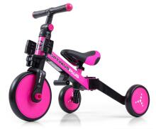 MILLY MALLY 4in1 dviratis OPTIMUS Plus rožinis