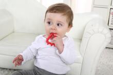 MOMBELLA P8072-2 Geometric Hedgehog Teether
