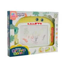 WOOPIE 48181 Magnetinė lenta Dinozaurų geltona