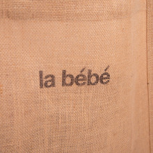 La bebe™ Shopper bag  Art.23615 Jute Bag Eco Džutas pludmales soma ar rokturiem 33x15x40cm
