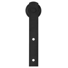 Stumdomų durų sistema Springos HA5009, 183 cm, bėgelis iki 100 kg, barn door, plienas, juoda