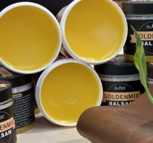 Natūralus balzamas odos gaminiams, batams - GOLDENMIX Leather Balsam (Golden Mix) 150ml