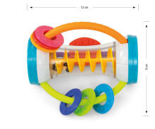 MILLY MALLY 0596 Rattle Shaker-Spalvotas kratytuvas