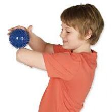 Massage Ball Hengehog Art.238801 Masažinis kamuolys - ežiukas (ežiukas) (skersmuo 7 cm), 1 vnt.