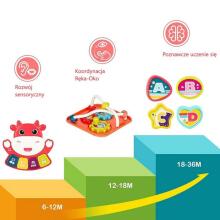 WOOPIE 51565 Montessori edukacinis sensorinis kubas