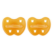 Hevea Natural Rubber Pacifier  Art.239421 Natural  Anatominis / ortopedinis latekso jaukas 0-3 mėn