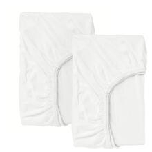 La Bebe™ I-Soft Sheet Art.501.139.38 White  pritaikyta paklodė 120x60 cm