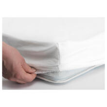 La Bebe™ I-Soft Sheet Art.501.139.38 White  pritaikyta paklodė 120x60 cm