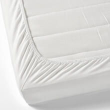 La Bebe™ I-Soft Sheet Art.501.139.38 White  pritaikyta paklodė 120x60 cm