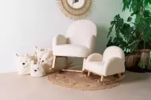 Childhome Rocking Chair Art.BB65182 Teddy supamoji kėdė