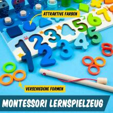 Faerly® Montessori Toy Magnetic Fishing Game  Art.241379 Montessori medinė dėlionė