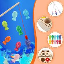 Ukofew Magnetic Fishing Game  Art.241408 Montessori medinė dėlionė