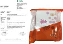 JZK Art for Baby Art.241852  Rankų ir kojų atspaudas trijų dalių rėmas